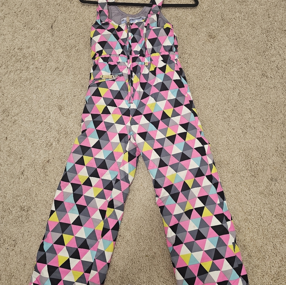 Obermeyer Girls Ski Overall Bibs IGrow Extended Wear